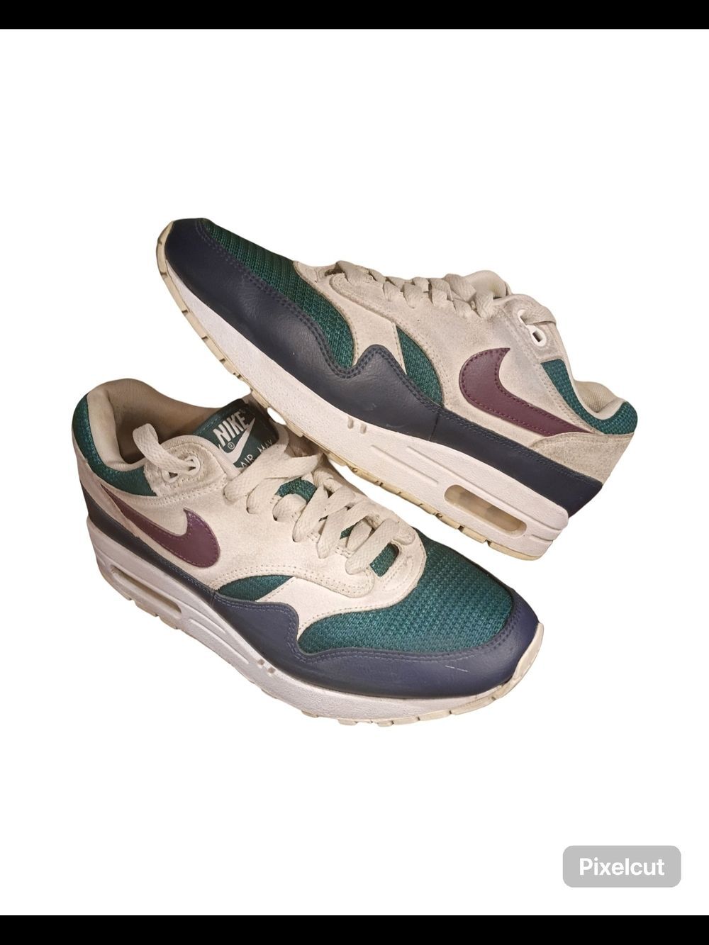 One-of-a-Kind Custom Nike Air Max 1 ID Sneakers – Women’s Size 8 - Picture 10 of 12